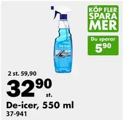Biltema De-icer, 550 ml, SEK 32.9 erbjuda
