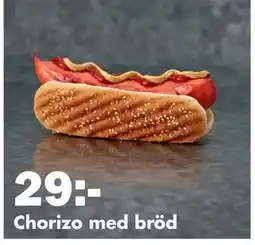 Biltema Chorizo med bröd, SEK 29 erbjuda