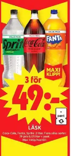 ICA Maxi Läsk erbjuda