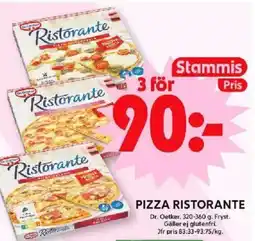 ICA Maxi Pizza ristorante erbjuda
