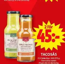 ICA Maxi Tacosås erbjuda