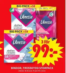 ICA Maxi Bindor, trosskydd storpack erbjuda