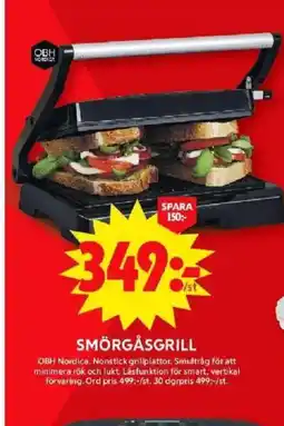 ICA Maxi Smörgåsgrill erbjuda