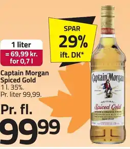 Fleggaard Captain Morgan Spiced Gold erbjuda