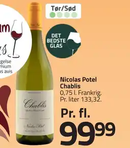 Fleggaard Nicolas Potel Chablis erbjuda