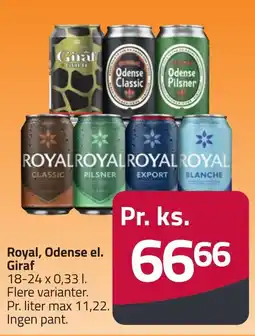 Fleggaard Royal, Odense el. Giraf erbjuda