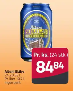Fleggaard Albani Blålys erbjuda