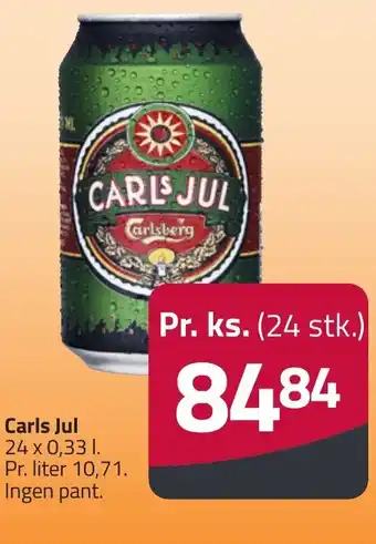 Fleggaard Carls Jul erbjuda