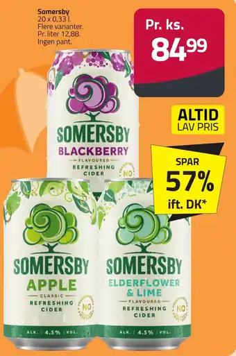 Fleggaard Somersby erbjuda