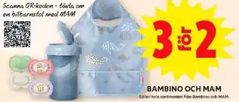 ICA Maxi Bambino och mam erbjuda