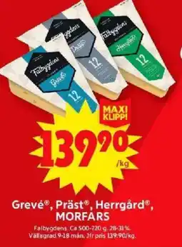 ICA Maxi Grevé präst herrgård morfars erbjuda