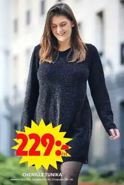 ICA Maxi Chenille tunika erbjuda