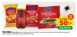 Coop SANTA MARIA Tex-mex erbjuda
