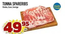 Din Mat Tunna spareribs erbjuda