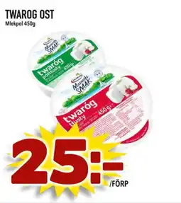 Din Mat MLEKPOL Twarog ost erbjuda