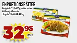 Din Mat DAFGÅRDS Enportionsrätter erbjuda