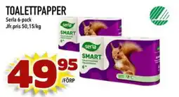 Din Mat SERLA Toalettpapper erbjuda