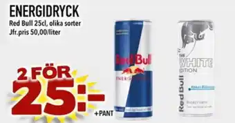 Din Mat RED BULL Energidryck erbjuda