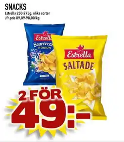 Din Mat ESTRELLA Snacks erbjuda