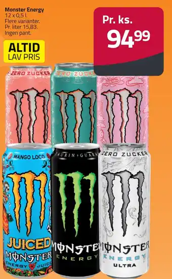 Fleggaard Monster energy erbjuda
