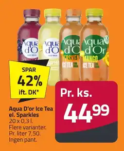 Fleggaard AQUA D'OR Ice tea el. sparkles erbjuda