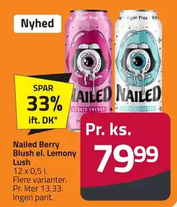 Fleggaard Nailed berry blush el. lemony lush erbjuda