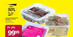 Fleggaard Toms el. anthon berg mini indpakket chokolade erbjuda