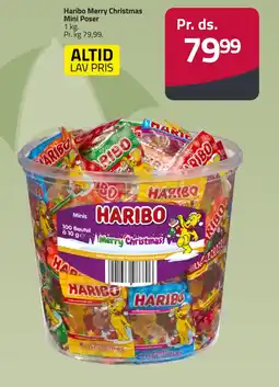 Fleggaard HARIBO Merry christmas mini poser erbjuda