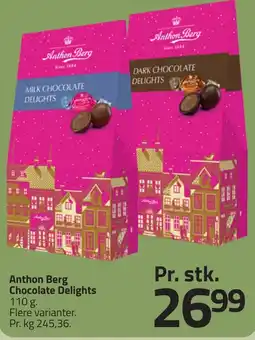 Fleggaard ANTHON BERG Chocolate delights erbjuda