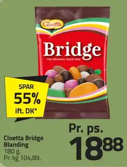 Fleggaard CLOETTA Bridge blanding erbjuda