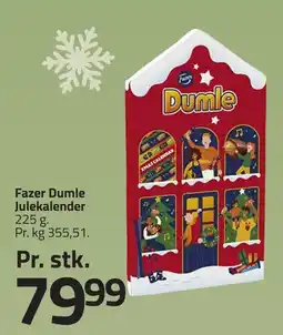 Fleggaard Fazer dumle julekalender erbjuda