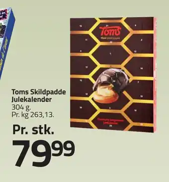 Fleggaard TOMS Skildpadde julekalender erbjuda