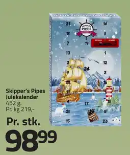 Fleggaard Skipper's pipes julekalender erbjuda