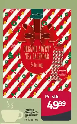 Fleggaard Fredsted økologisk te julekalender erbjuda
