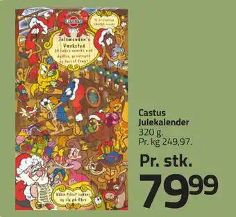 Fleggaard Castus julekalender erbjuda