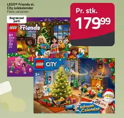 Fleggaard LEGI Friends el. city julekalender erbjuda