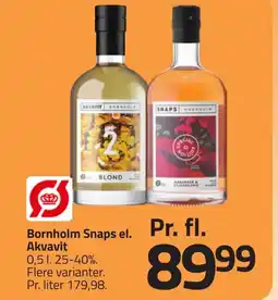 Fleggaard Bornholm Snaps el. Akvavit erbjuda