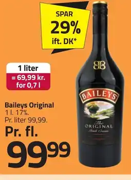 Fleggaard Baileys Original erbjuda
