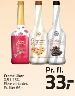 Fleggaard Creme Likør erbjuda