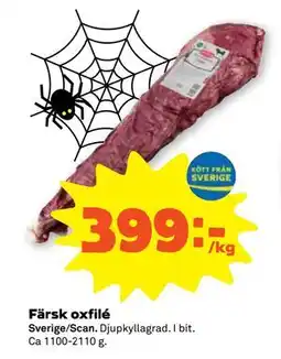 Stora Coop Färsk oxfilé, SEK 399 erbjuda