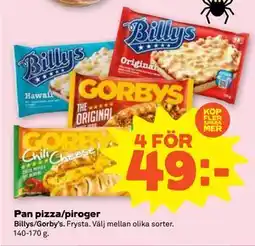 Stora Coop Pan pizza/piroger, SEK 49 erbjuda