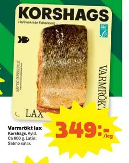 Stora Coop Varmrökt lax, SEK 349 erbjuda