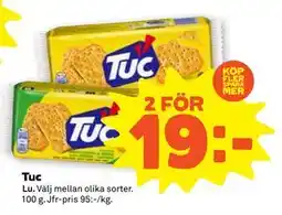 Stora Coop Tuc, SEK 19 erbjuda