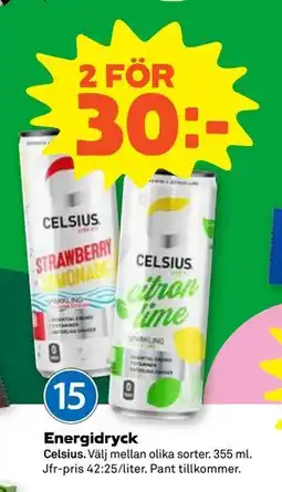 Stora Coop Energidryck, SEK 30 erbjuda