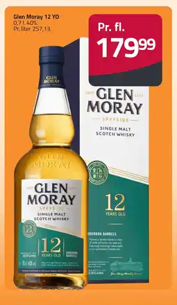 Fleggaard Glen Moray 12 YO erbjuda