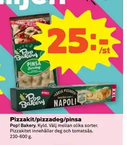 Stora Coop Pizzakit/pizzadeg/pinsa, SEK 25 erbjuda