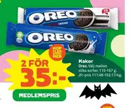 Stora Coop Kakor, Medlemspris erbjuda