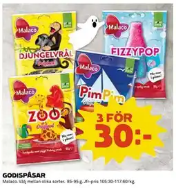 Coop GODISPÅSAR, SEK 30 erbjuda