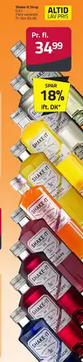 Fleggaard Shake-It Sirup erbjuda