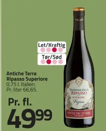 Fleggaard Antiche Terre Ripasso Superiore erbjuda